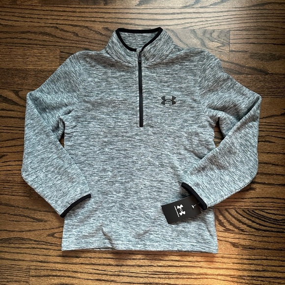 NWT Under Armour Fleece Pullover - size YS - Picture 1 of 4